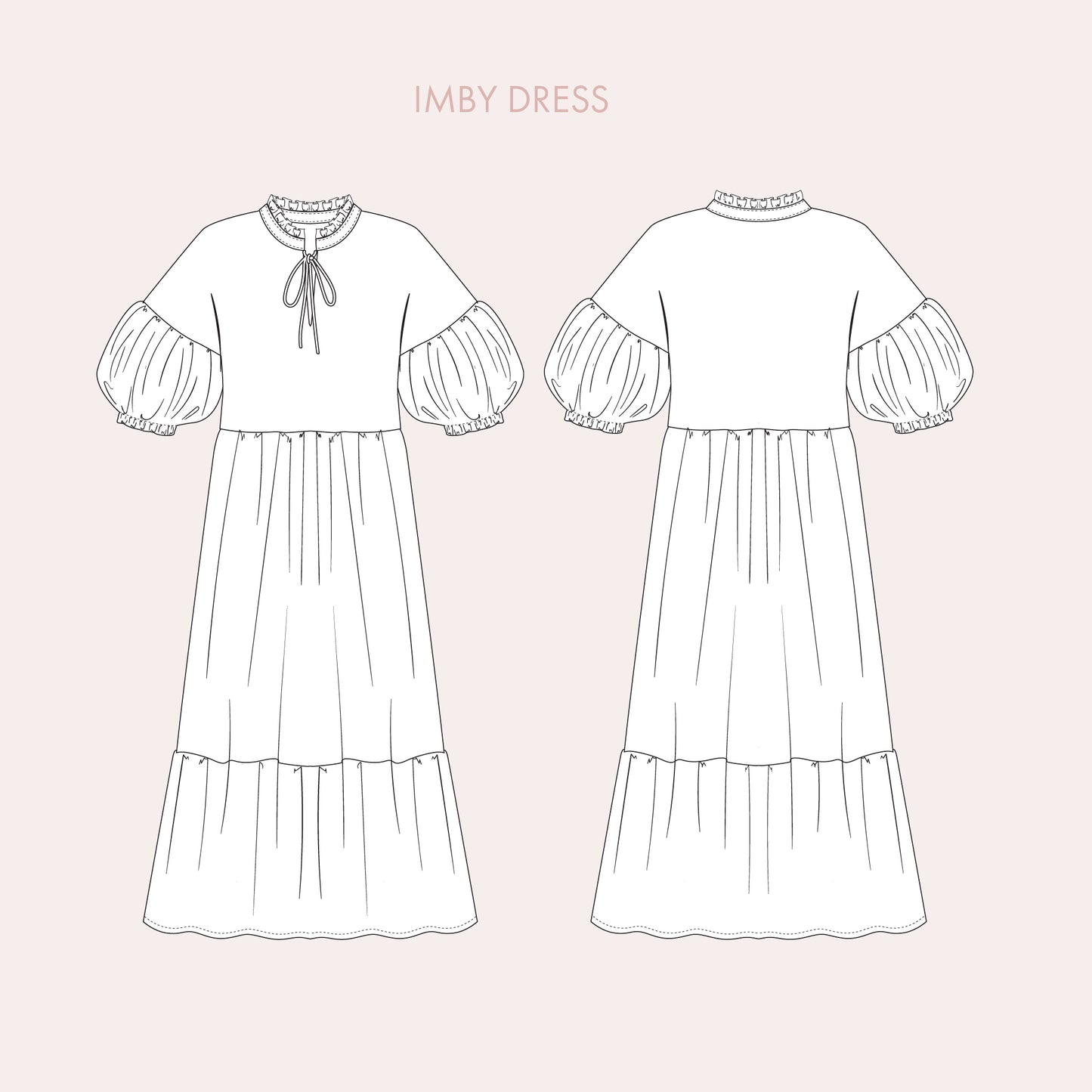 PDF Pattern  | Imby Dress