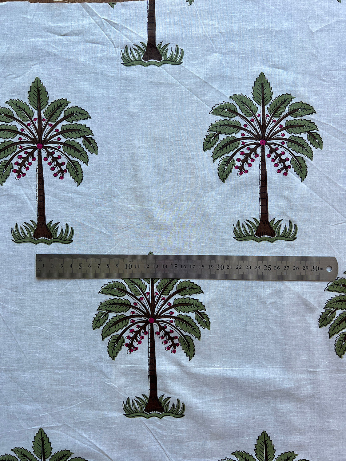 cotton fabric | palm trees