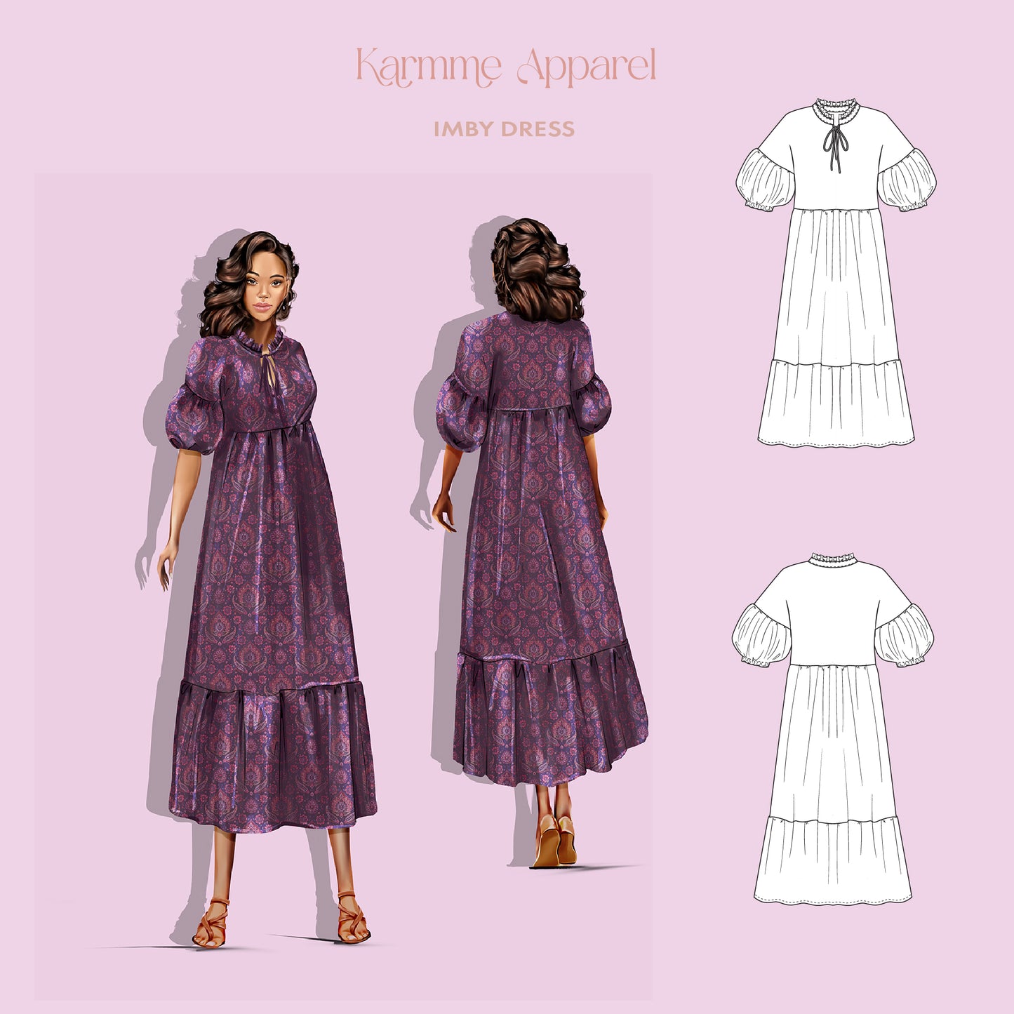 PDF Pattern  | Imby Dress